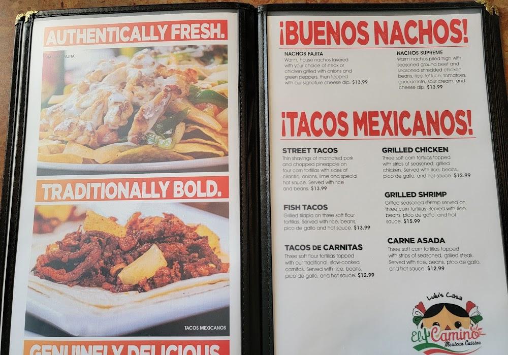 Lulu's Casa El Camino Menu image 2